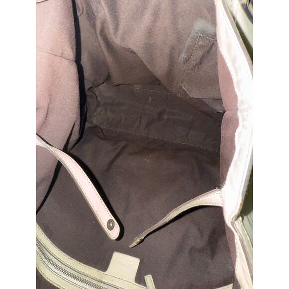 GUCCI Off-White Leather Britt Large Tote Bag - Picture 10 of 16